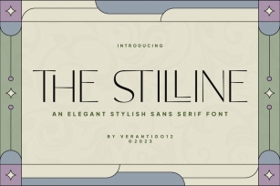 The Stilline - Sans Serif Font Font Download