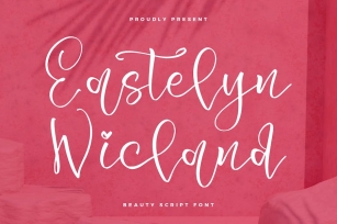 Eastelyn Wicland Script Font Font Download