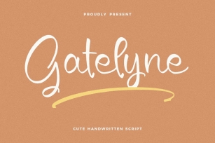 Gatelyne Handwritten Script Font Font Download