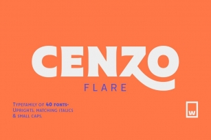 Cenzo Flare Font Font Download