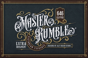 Master Rumble Font Font Download