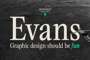 Evans Font Font Download