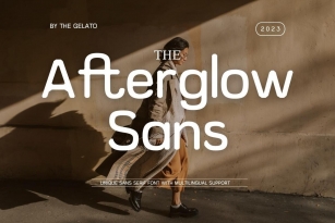 Afterglow Sans Font Font Download