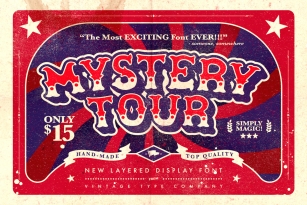 Mystery Tour Font Font Download