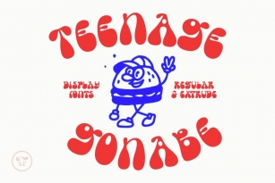 Teenage Gonabe Font Font Download