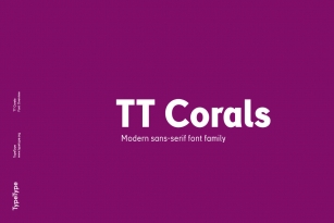 TT Corals Font Font Download