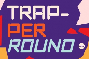 Trapper Round Family Font Font Download