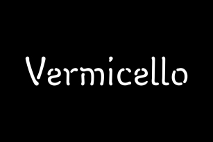 Vermicello Font Font Download