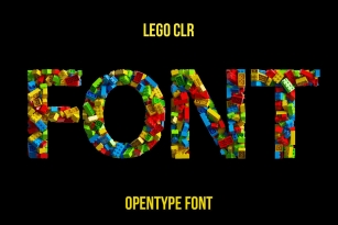 Lego CLR SVG Font Font Download