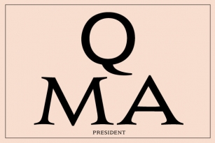 President Font Font Download