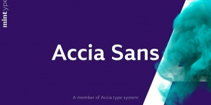 Accia Sans Font Font Download