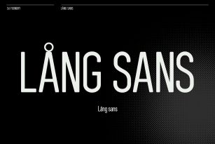 Lang Sans Font Font Download