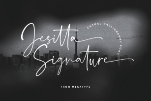 Jesitta Signature Font Font Download
