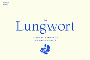 ED Lungwort Font Font Download