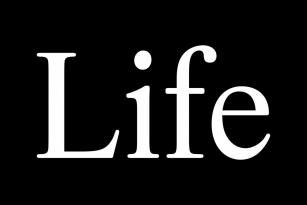 Life Font Font Download