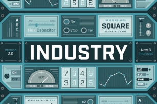 Industry Font Font Download