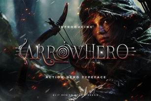 Arrow Hero Font Font Download