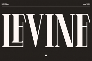 Levine Font Font Download