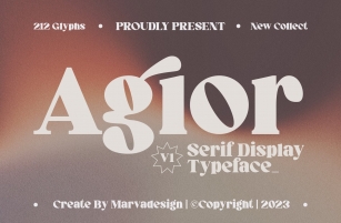 Agior Font Font Download
