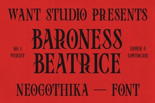 Baroness Beatrice Font Font Download