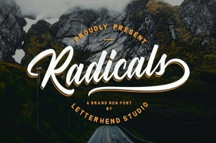Radicals Font Font Download