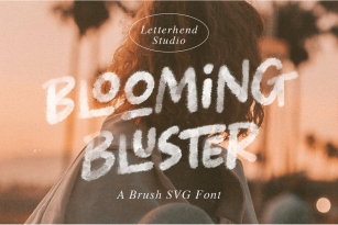 Blooming Bluster Font Font Download