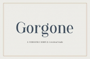 Gorgone Font Font Download
