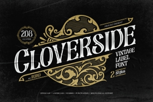 Cloverside Font Font Download