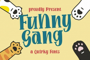 Funny Gang Font Font Download