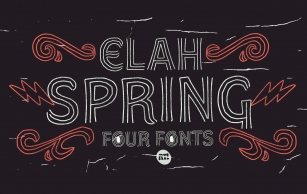 Elah Spring Font Font Download