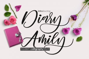 Diary Amily Font Font Download