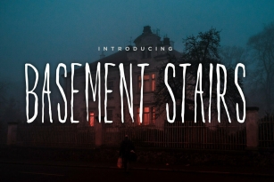 Basement Stairs Font Font Download