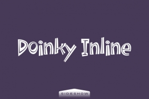 Doinky Inline Font Font Download