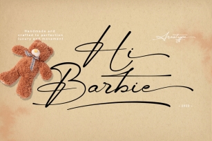 Hi Barbie Font Font Download