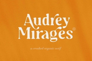 Audrey Mirages Font Font Download