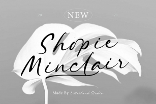 Shopie Minclair Font Font Download