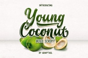 Young Coconut Font Font Download