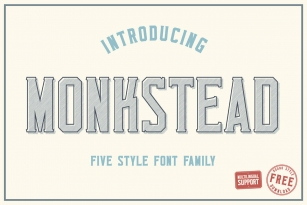 Monkstead Font Font Download
