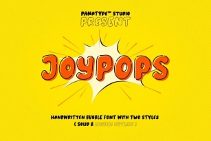 Joypops Font Font Download