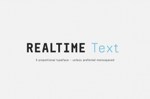 Realtime Text Font Font Download