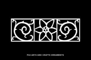 P22 Arts And Crafts Ornaments Font Font Download