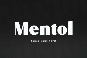 Mentol Font Font Download