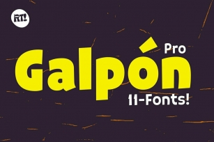 Galpon Pro Font Font Download