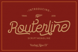 Routerline Font Font Download