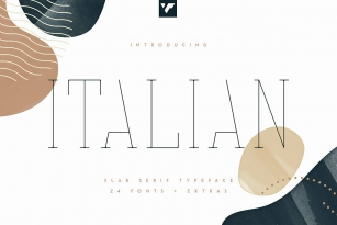 Italian Slab Serif Font Font Download