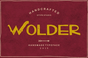 Wolder Font Font Download