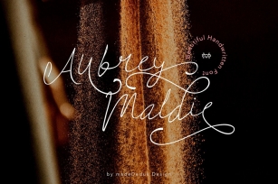 Aubrey Maldie Font Font Download