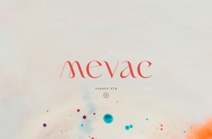 Mevac Font Font Download