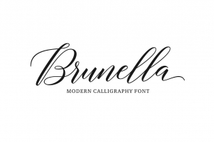 Brunella Font Font Download