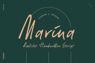 Marina Script Font Font Download